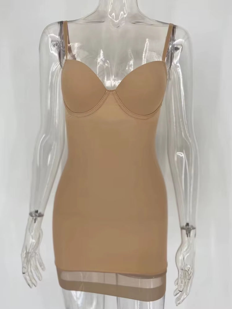 Waist Trainer Woman 2022 Party Celebrate Strench Outwear Push up Corset Slim Underwear Women Nude Dress Sexy Lingerie