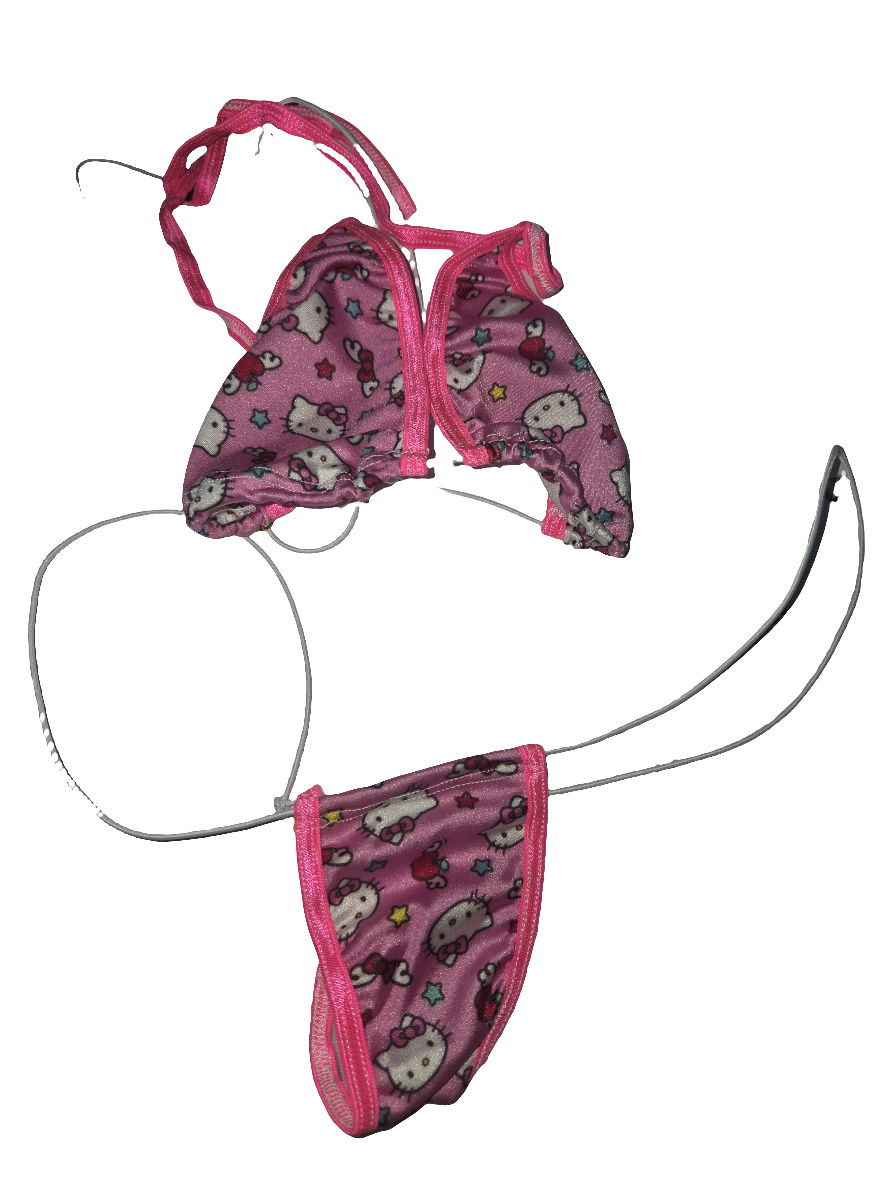 Micro Hello Kitty Exotic Bikini Set
