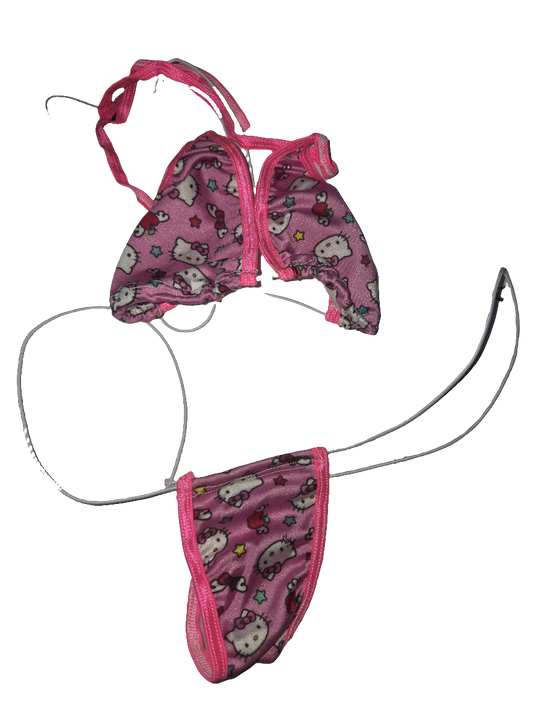Micro Hello Kitty Exotic Bikini Set