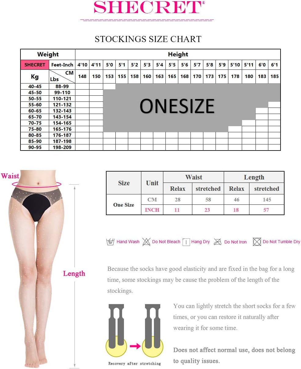 Women'S Fishnet Stockings Glitter Rhinestone Stockings Sparkly Tights