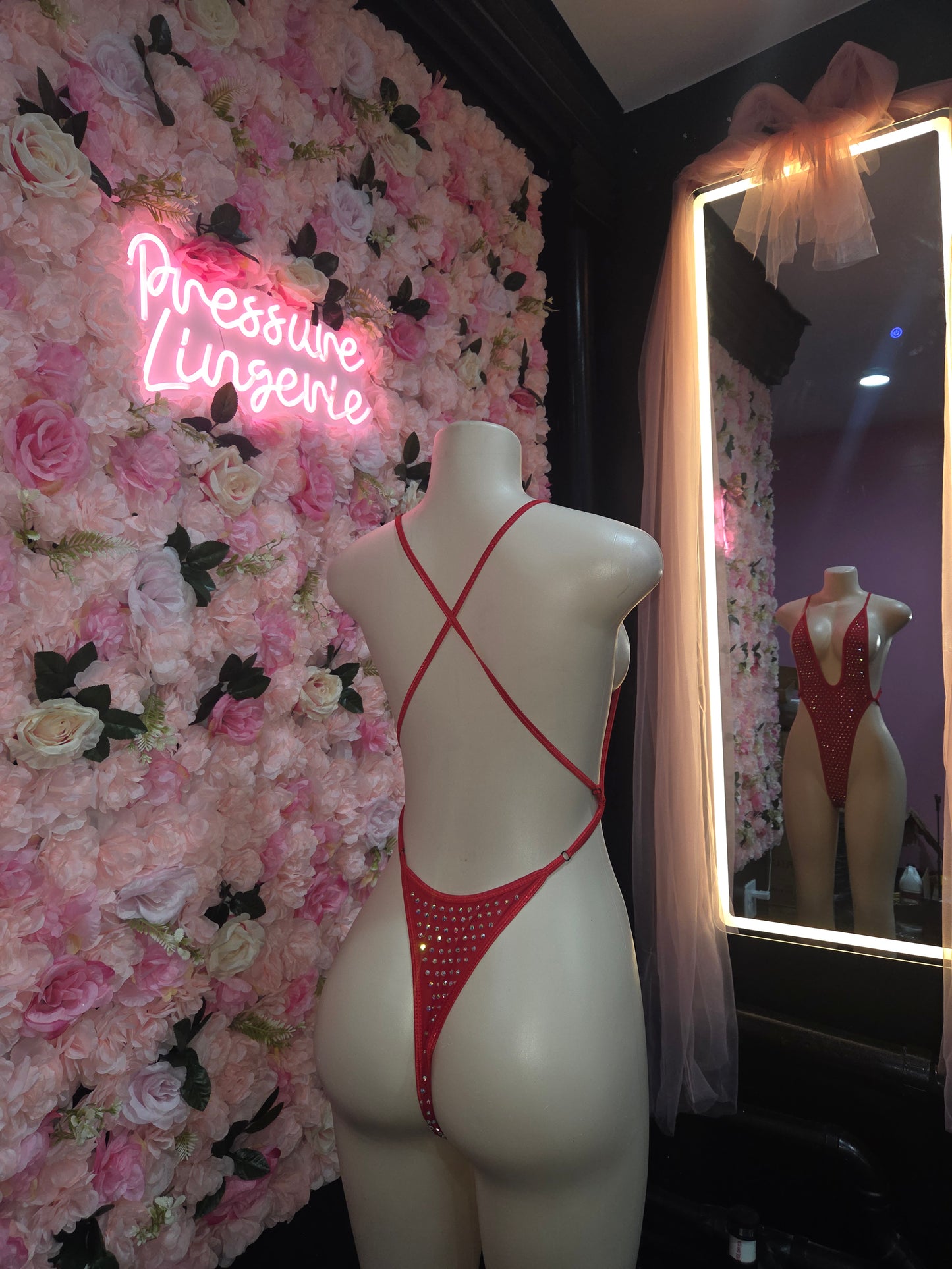 Sexy Crystal BodySuit