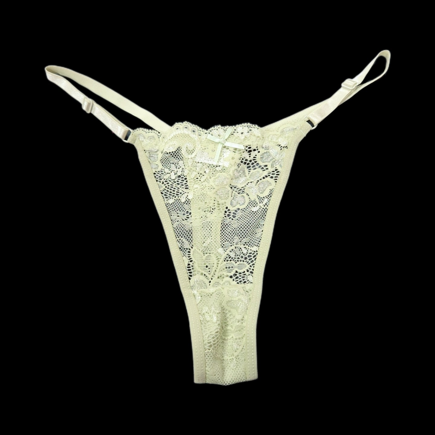 Pressure Lace Adjustable Thong (S–M)