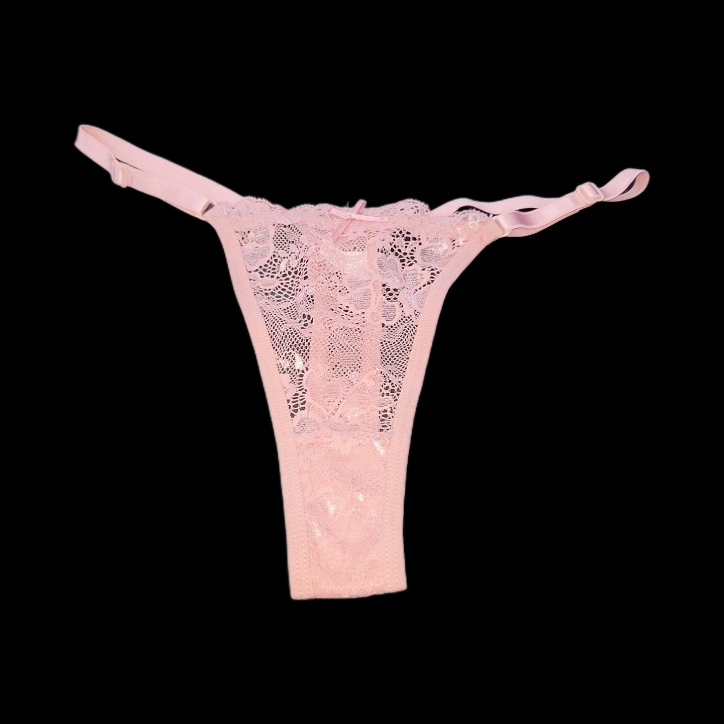Pressure Lace Adjustable Thong (S–M)
