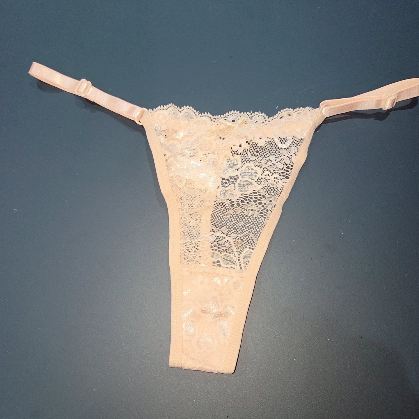 Pressure Lace Adjustable Thong (S–M)