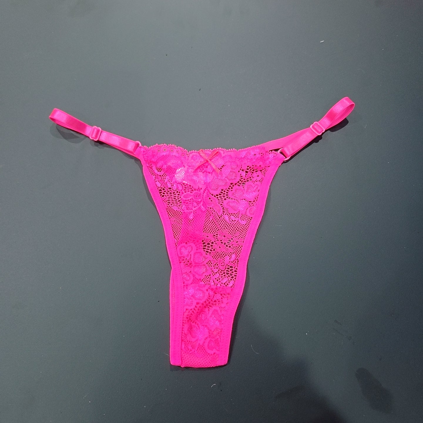 Pressure Lace Adjustable Thong (S–M)