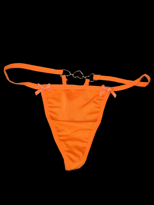3 hearts Thong