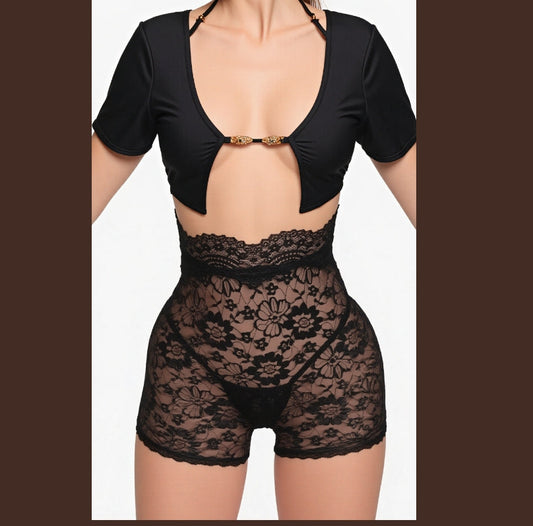 Pressure Lace Embrace 2-Piece Set