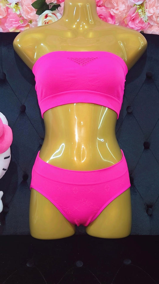 That’s Hot Rhinestone Tube & Panty Set 💋