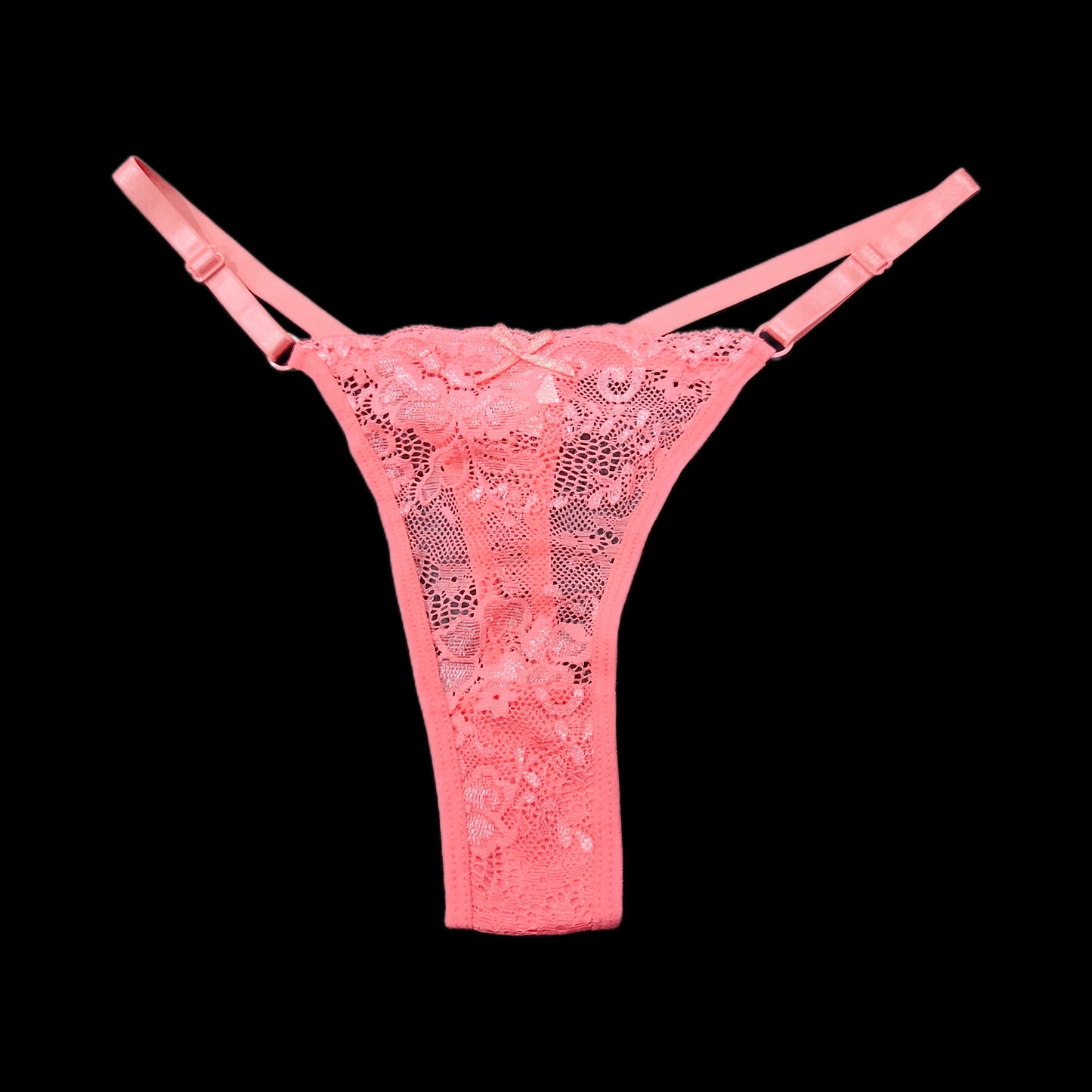 Pressure Lace Adjustable Thong (S–M)