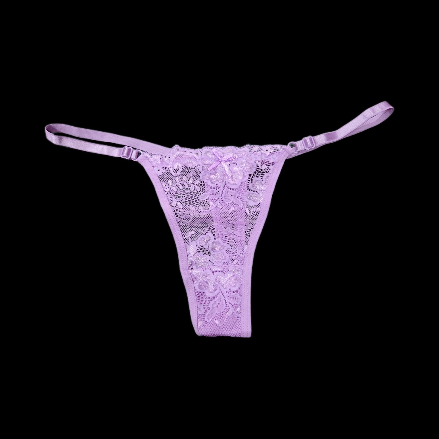 Pressure Lace Adjustable Thong (S–M)