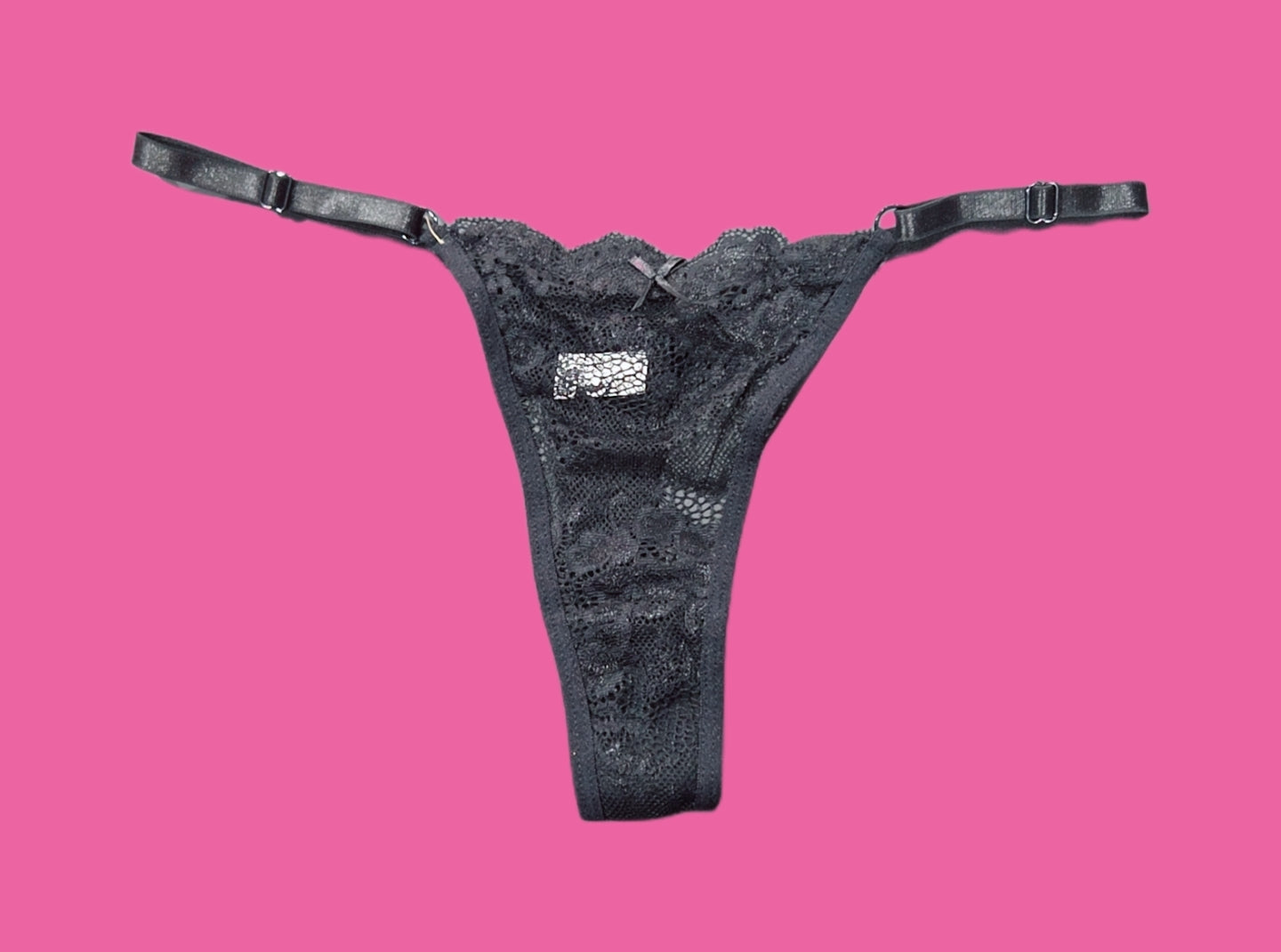 Pressure Lace Adjustable Thong (S–M)