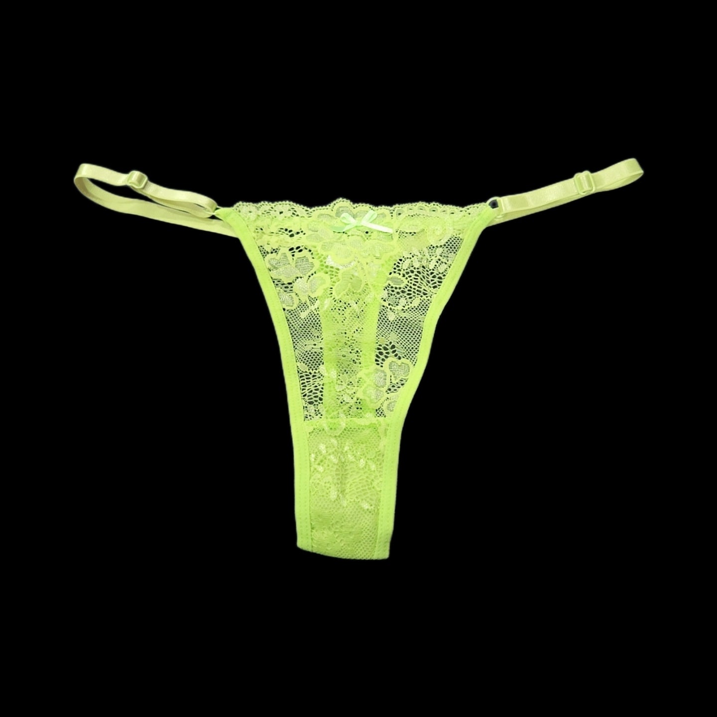 Pressure Lace Adjustable Thong (S–M)