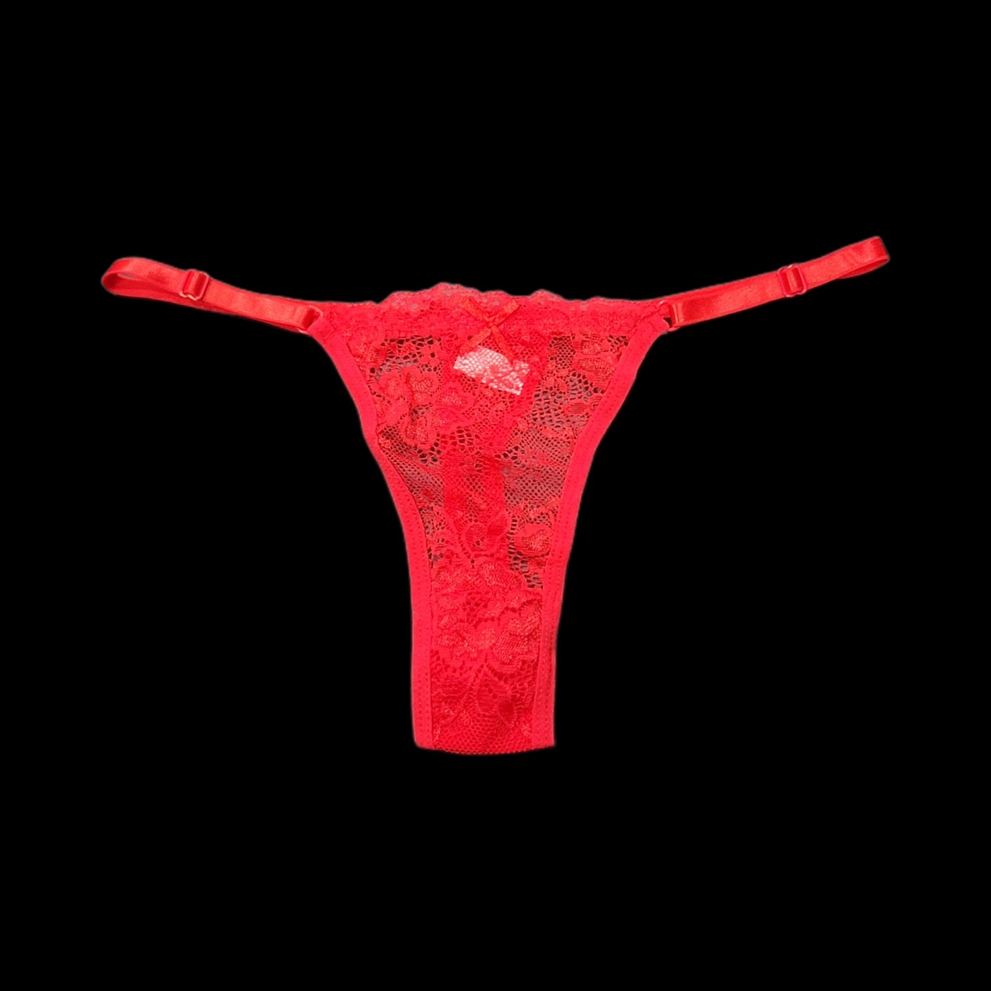 Pressure Lace Adjustable Thong (S–M)
