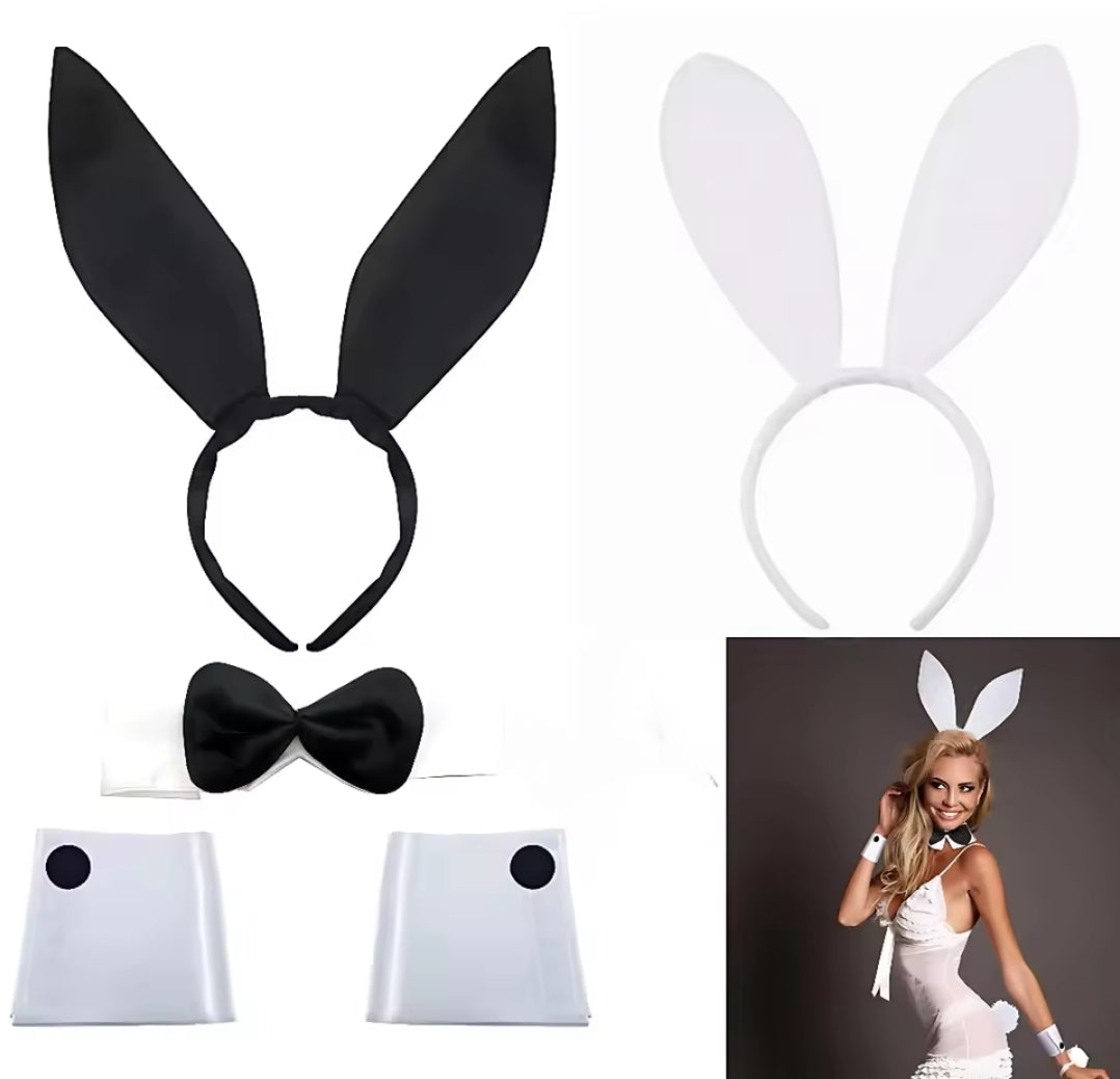 Playful Bunny 4-Piece Costume Set