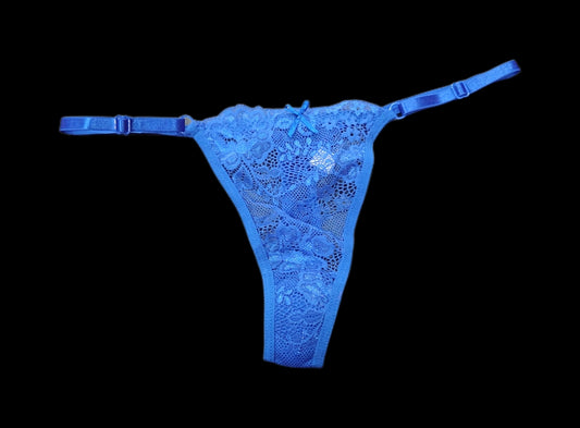 Pressure Lace Adjustable Thong (S–M)