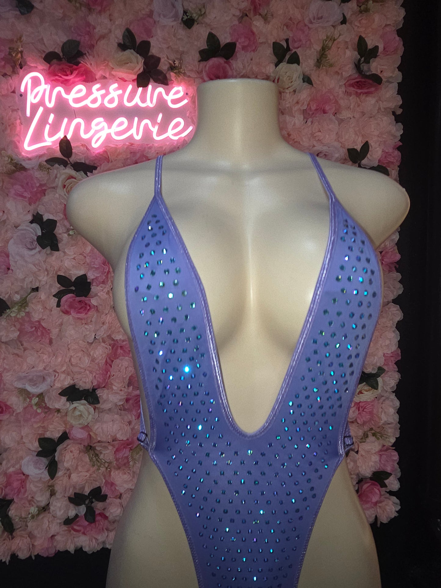 Sexy Crystal BodySuit