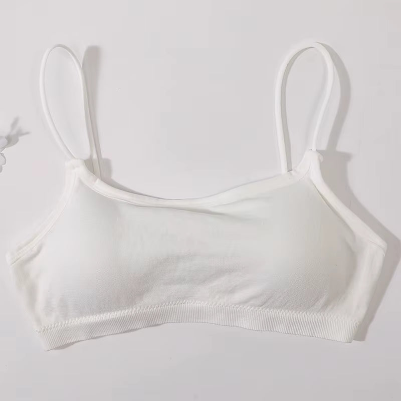 Seamless Bra Tube Tops Women Sexy Underwear Low Back Square Neck Lingerie Backless Bandeau Sexy Removable Pads Tube Bras