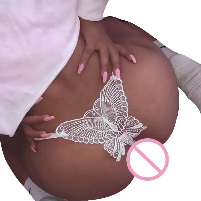 Low-Rise Women Lingerie Women Lace-Patterned Sexy Underwear Female Underpants Solid Color Transparent Panty Intimates