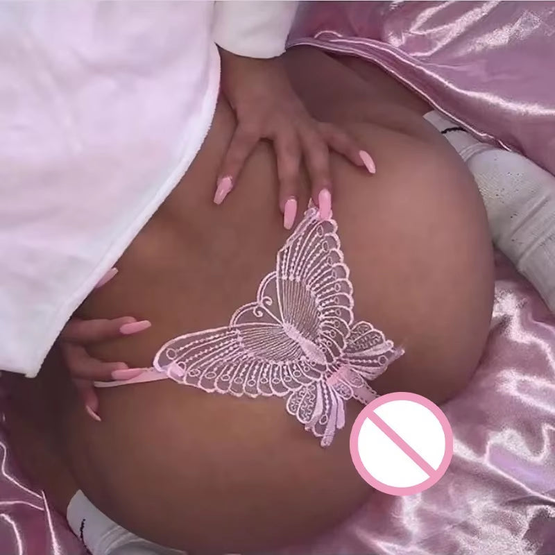 Low-Rise Women Lingerie Women Lace-Patterned Sexy Underwear Female Underpants Solid Color Transparent Panty Intimates