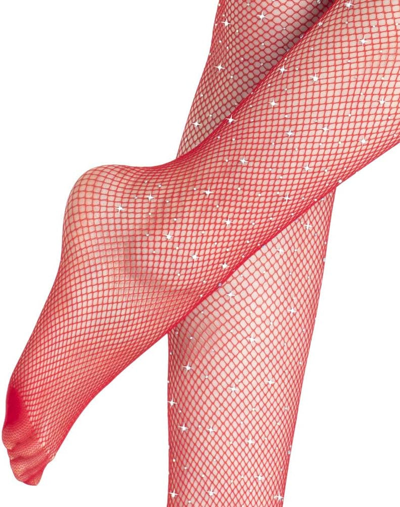 Women'S Fishnet Stockings Glitter Rhinestone Stockings Sparkly Tights