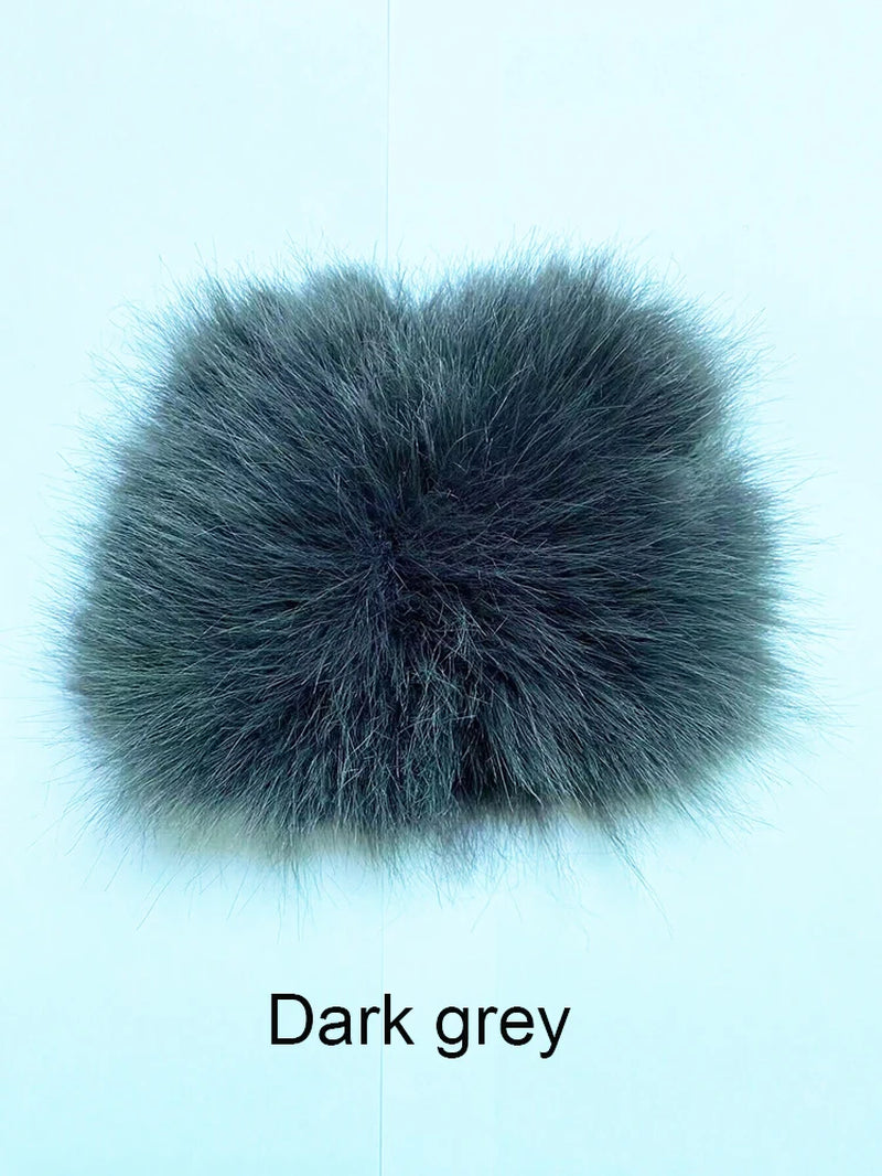 High Quality Cropped Fur Top FAUX Fox Fur Coat Woman Turn down Fur Collar Winter Fur Coats Woman Clothes Fluffy Jacket