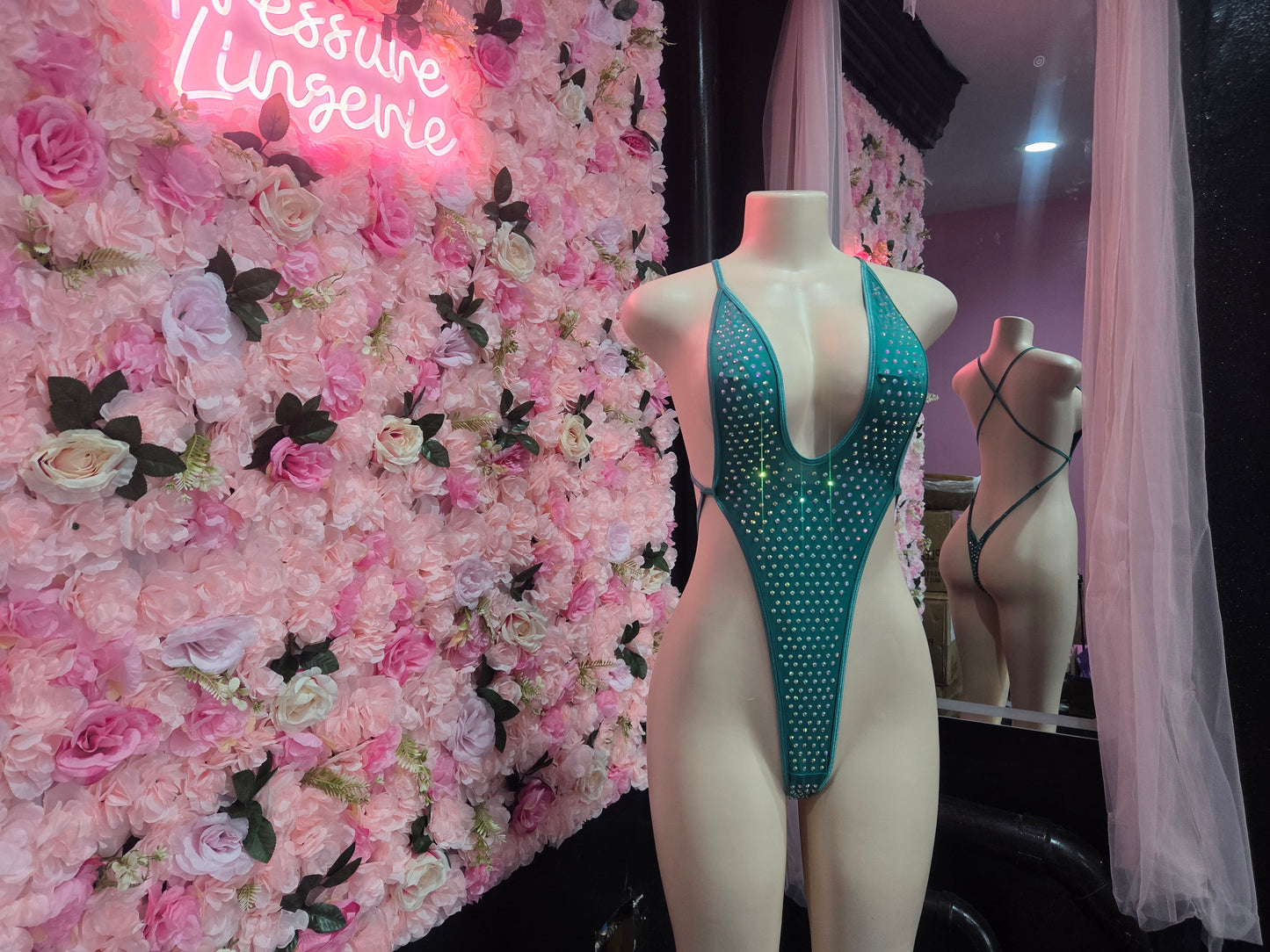 Sexy Crystal BodySuit