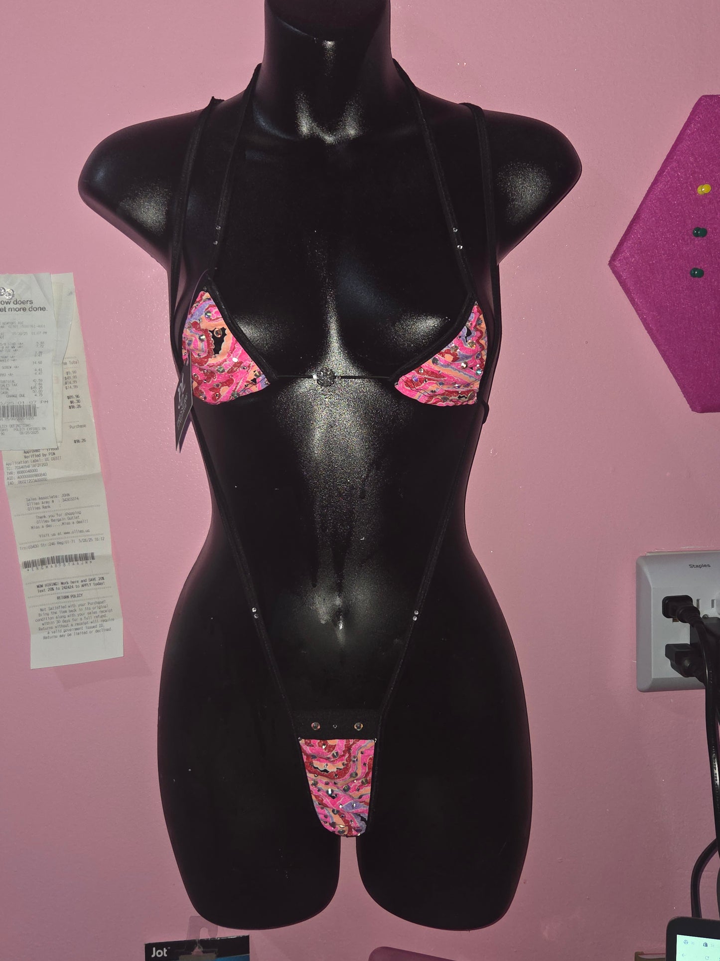 Paisley Pressure Rhinestone set