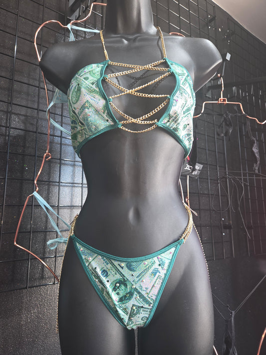 Money 2 piece Bandu top S/M