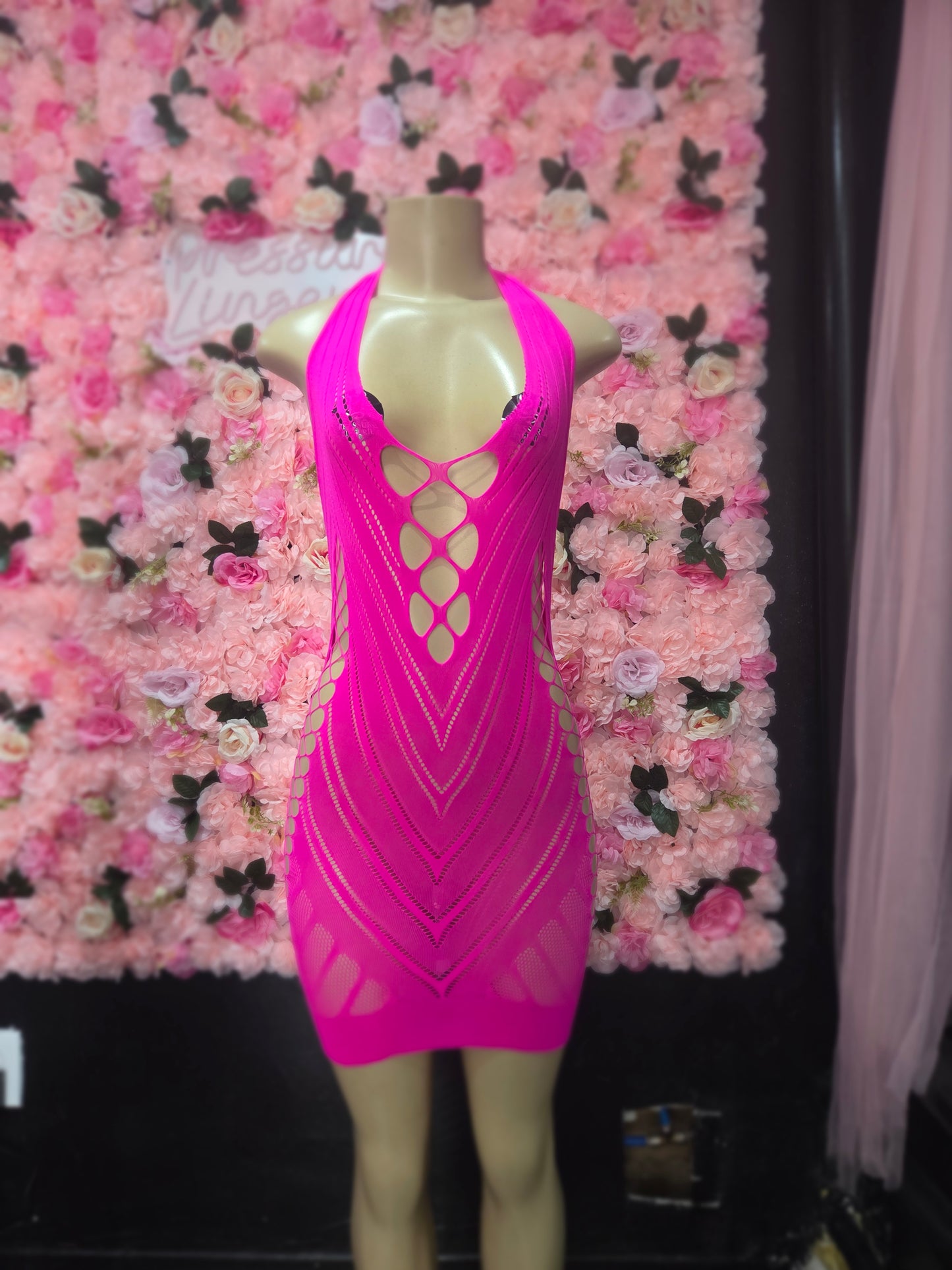 GloGetter Rhinestone Bodycon Dress