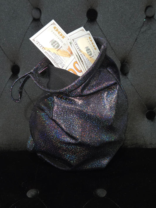 Pressure  Iridescent Money Bag