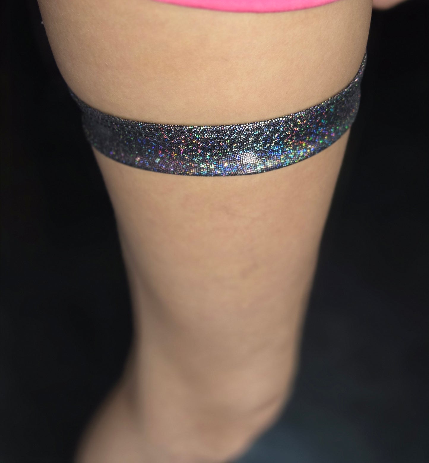 Pressure Leg Garter – Sparkle Stretch Band