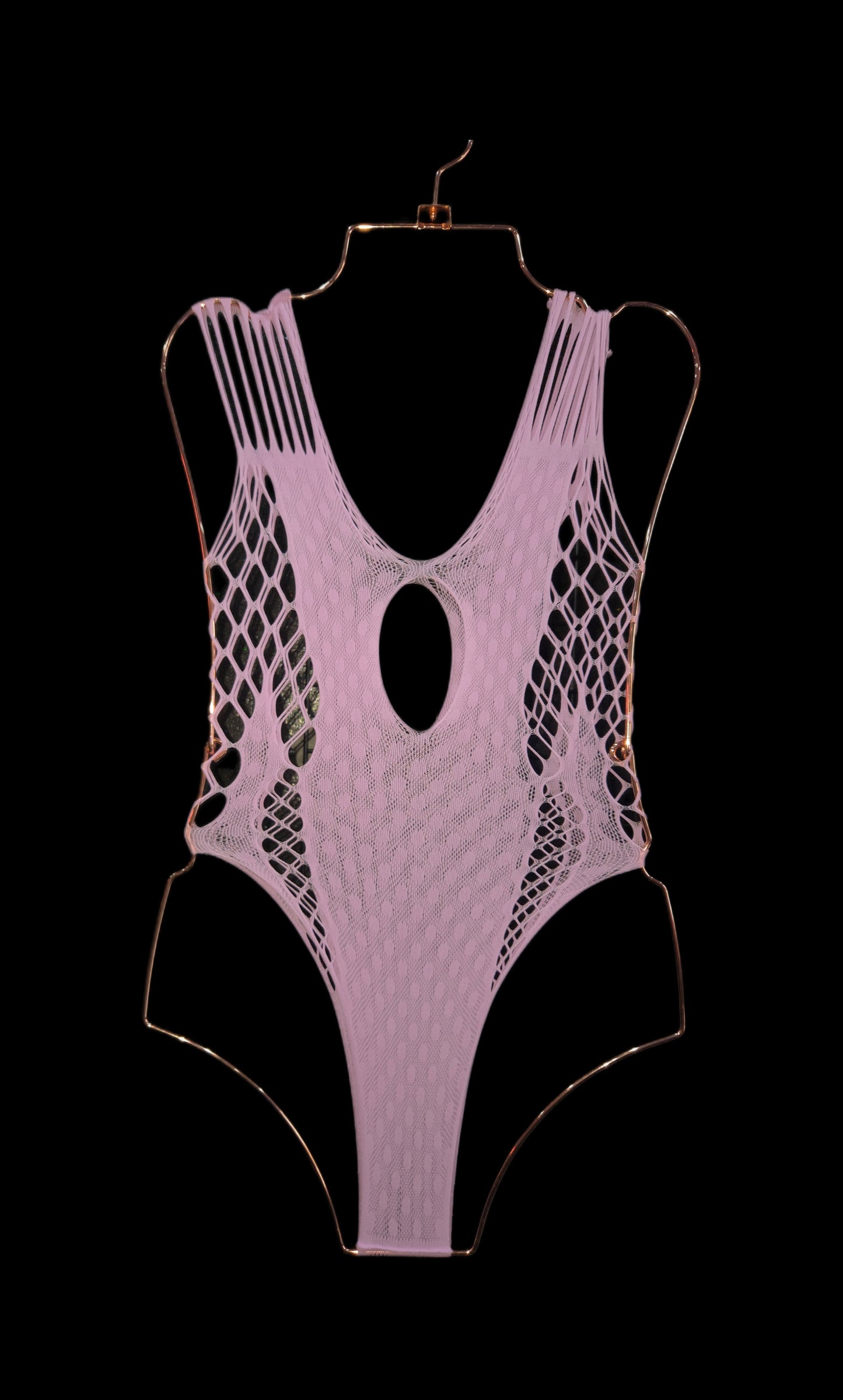 Purple one-piece clubwear