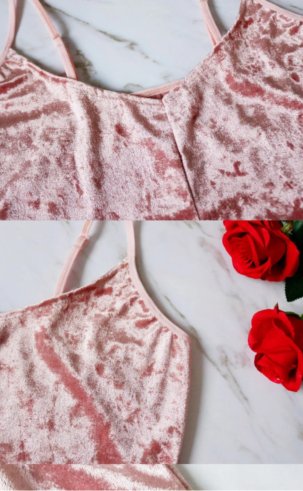 Velvet Two-Piece Pajama Set