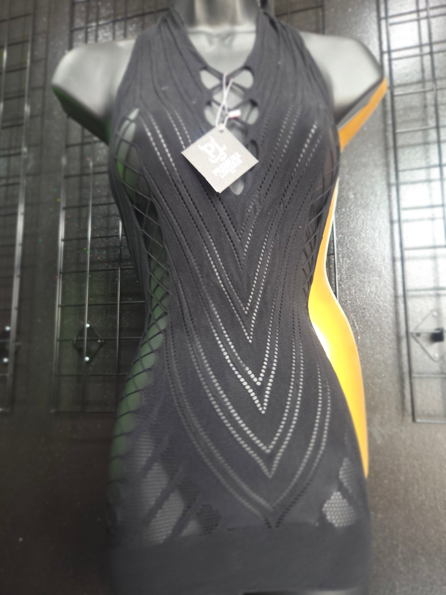 GloGetter Rhinestone Bodycon Dress